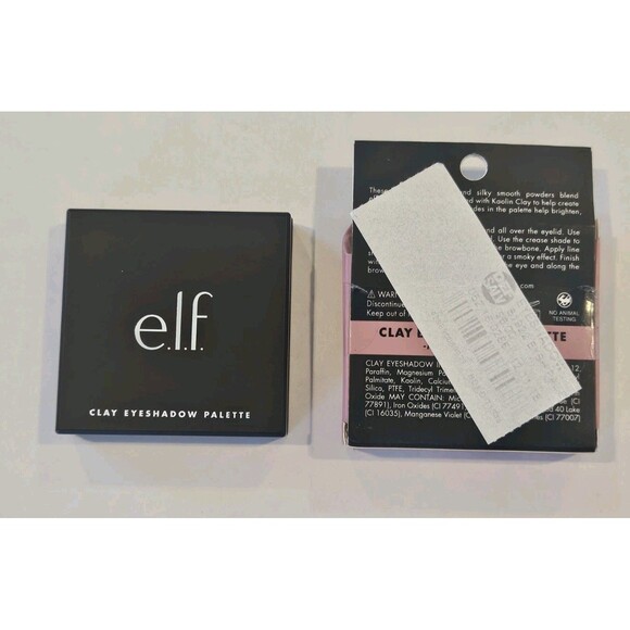 Elf Clay Eyeshadow Palette Saturday Sunsets 81922 New Torn Box - Picture 5 of 5